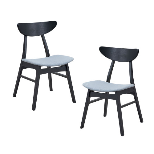 モダンな柔らかい布張りのキッチンサイドチェア3 Modern Soft Upholstered Kitchen Side Chairs3