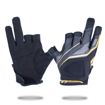 Non Slip Half Fingers Waterproof Fishing Gloves