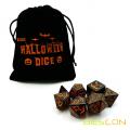 Bescon+Halloween+Polyhedral+Dice+7pcs+Set%2C+Halloween+RPG+Dice+Set+d4+d6+d8+d10+d12+d20+d%25+Set+of+7+Halloween+Dice-DnD+Dice