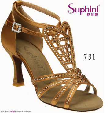Suphini Latin Dance Shoes, Wholesale Salsa Shoes, Women Dance Footwear