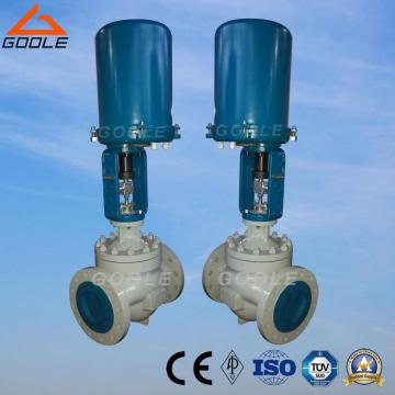 Electric  Control  Valve  with  Globe  Type    Single Seat