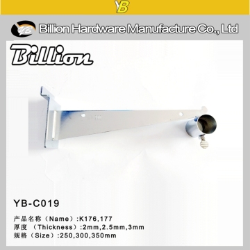 fashion accessories steel pipe fitting pipe mounting bracket