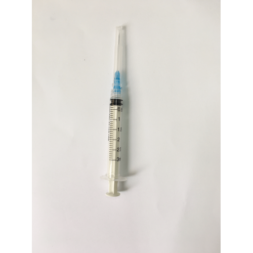 Jeringa estéril médica desechable Luer Lock de 3 ml