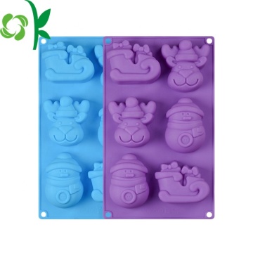 BPA Free Christmas Silicone Baking Mold