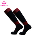 Chaussettes de sport de football en coton avec logo personnalisé