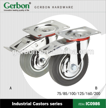 Gerbon roller ball caster adjustable caster wheels