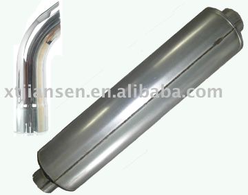 Freightliner truck muffler