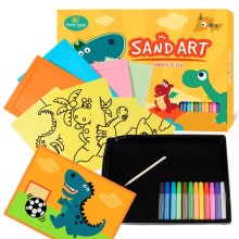 Dinosaur sand art pictures gift box