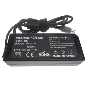 90W 20v4.5a Laptop Adapter Charger for Lenovo