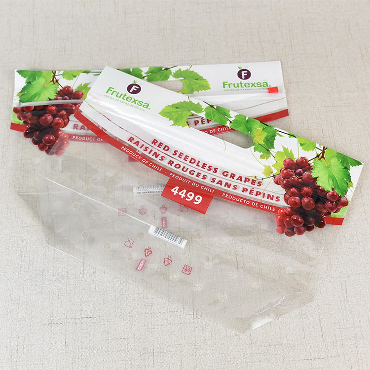 Clear Mango Grape Package Bag Fruit Vegetable Fresh Keeping Packaging Bag