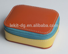 pu leather customized zipper storage boxes, zipper fabric storage boxes