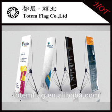 Wholesale Metal X Banner Stand Portable Exhibition Stand