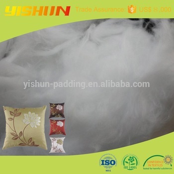 Chinese Manufacturer polyester raw materials for pillows