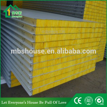 Glass wool Rockwool Insulation Sandwich Panel partition wall panel