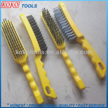 plastic handle steel wire brush