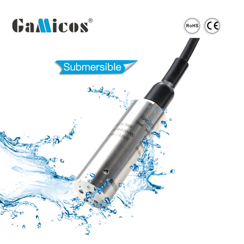 Capteur de niveau d&#39;eau submersible GLT500 Analog4-20mA rs485