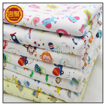 100% cotton printed knitted fabrics