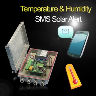 Humidity SMS Solar Alert Controller