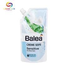 High Barrier Waterproof Liquid Detergent Spouted Pouch