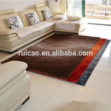 100% polyester shaggy living room carpet rug