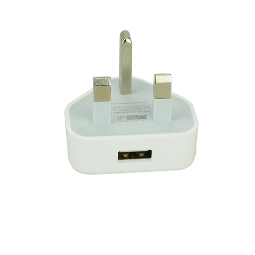 Cargador USB de pared UK BS1363 para teléfono