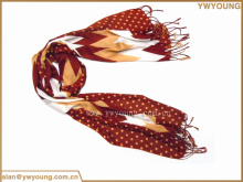 Fancy women staple rayon long scarf