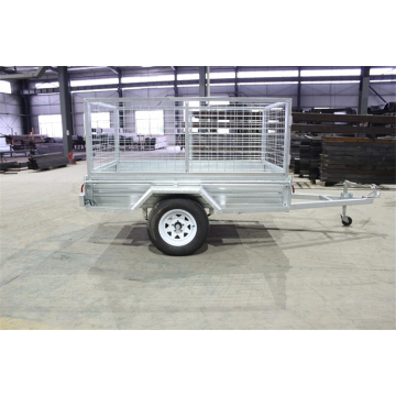High Quality Utility Box Tipping Cage Trailer for Farms