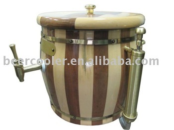 beer keg, beer barrel for cooling bottle beer and beer keg