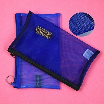 Ventilate mesh cosmetic bag