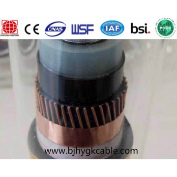 15kv 1-core Aluminium conductor XLPE insulation and PE over sheath power cable