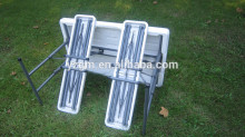 Plastic Folding Dining Table Set