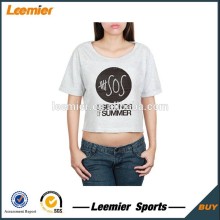 OEM service high quality crop top tee shirt