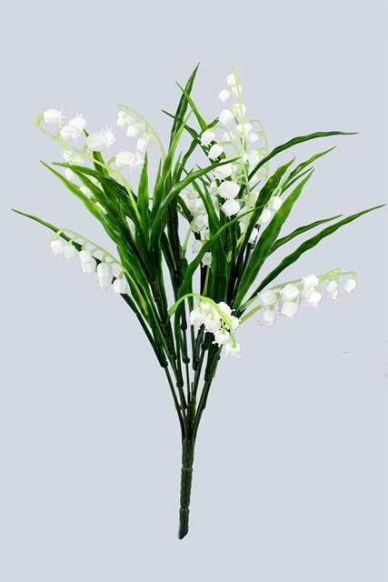 PE Lily Bellflower Artificial Plant for Home Decoration (48539)