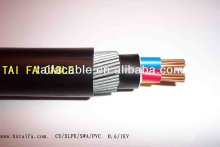 3*240 NA2XY High Tension three core XLPE Insulated PE sheathed power cable