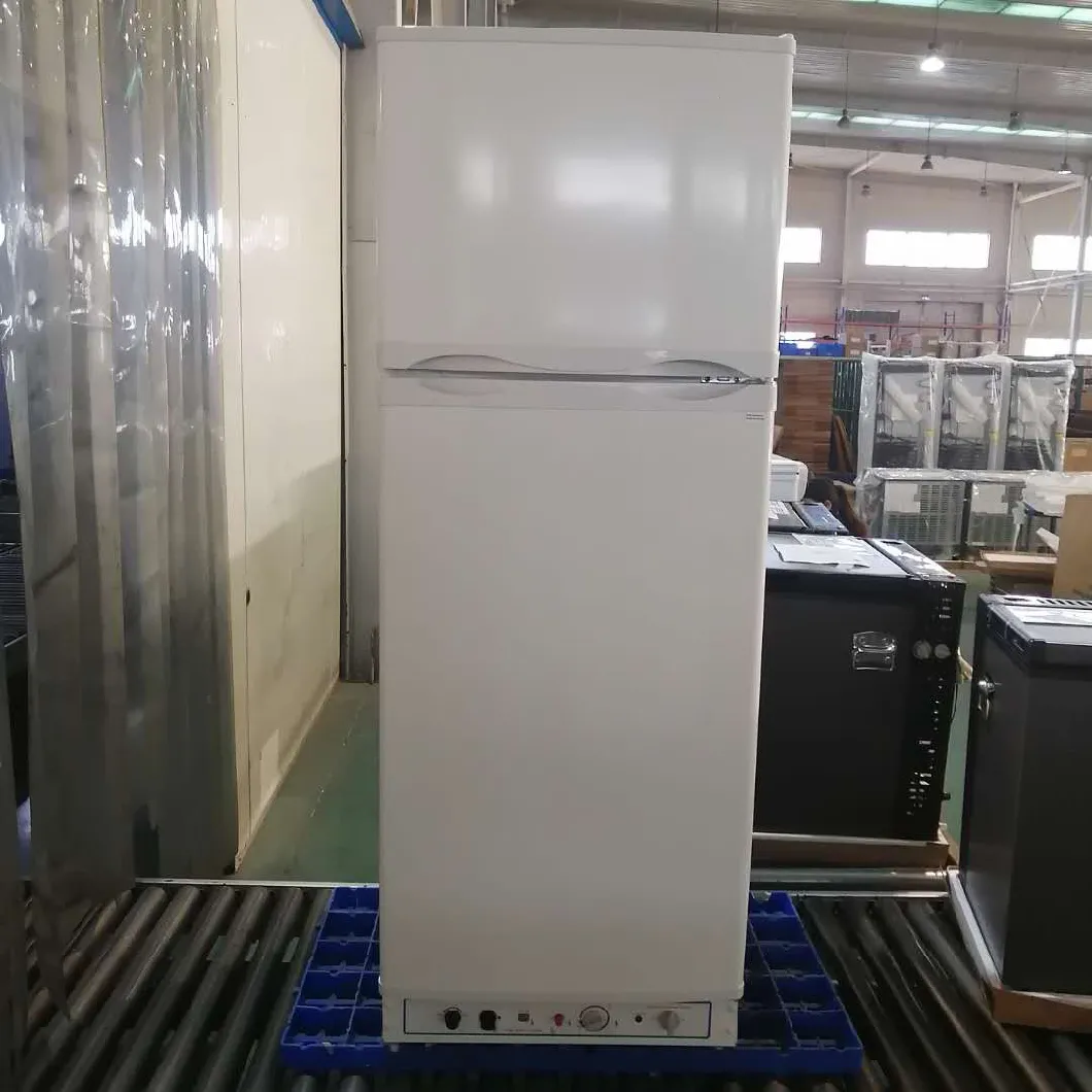 Smad OEM Double Door Home Fridge Absorption Freezers LPG Gas Refrigerators