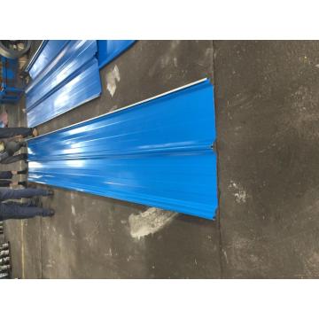 Metal standing seam roll forming machine