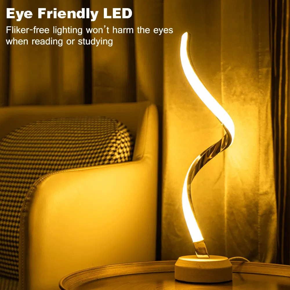 RGB Colourful LED Night Light Bedside Lamp Table Lamp