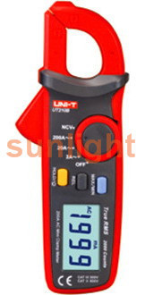 Mini Clamp Meter, AC Current, True RMS 200A, UT210B