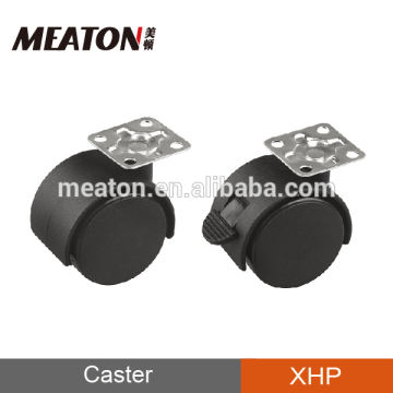 Office furnitue rubber caster wheels / locking caster wheels