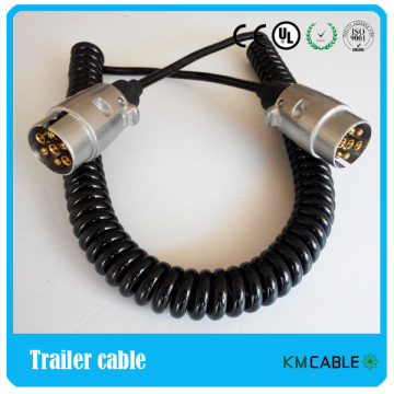 plug-in coiled cable, 9004 plug and socket connector
