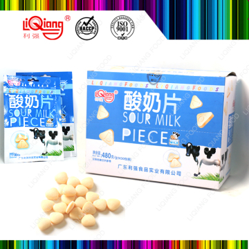 milk tablets pressed Candy