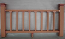WPC Railing, Wood Plastic Composite, Plastic Wood