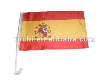 Polyester Spain Flag, Espana/Spain Car Flag in Stock