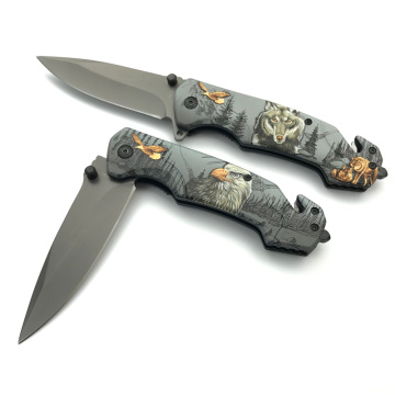 Spring Lloaded Tactical Folding Pocket Knife