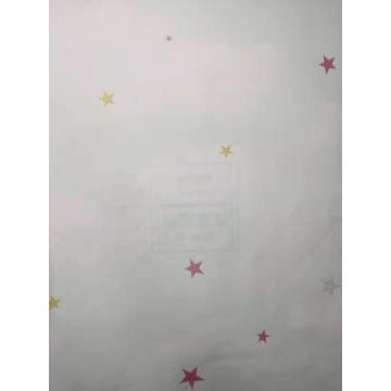 desain wallpaper anak-anak desain bintang dekorasi kamar anak-anak