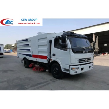 Compra caliente Dongfeng 8cbm camión barredora de carreteras