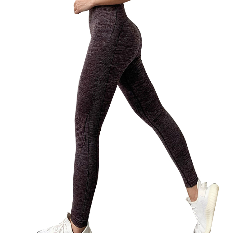 Seamless High Waist Yoga Leggings Tights Women Workout Breathable Fitness Clothing Training Polyester Pants Female