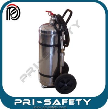 Trally ABC Dry Pwoder Stainless Steel Fire Extinguisher Wheeled Extintor
