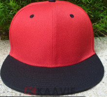 New fashion Meek Era Solid Plain Blank Flat brim Snapback Hat Cap