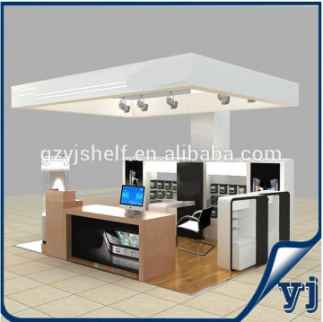 Top-class mobile phone shop furniture/Cell phone display cabinet/glass store mobile phone display showcase